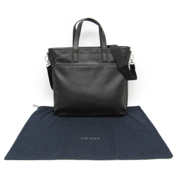 Prada Men'S Leather Handbag
