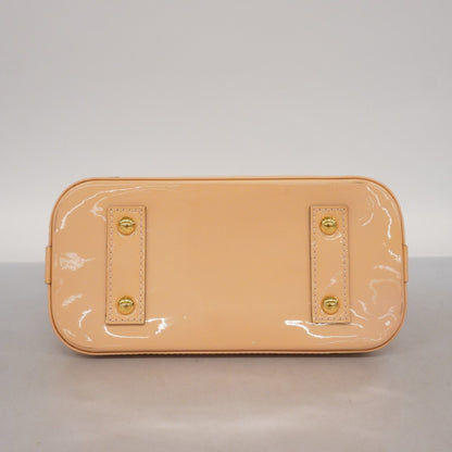 Louis Vuitton Vernis Alma Bb Handbag M50415 Rose Ballerine 2-Way Bag