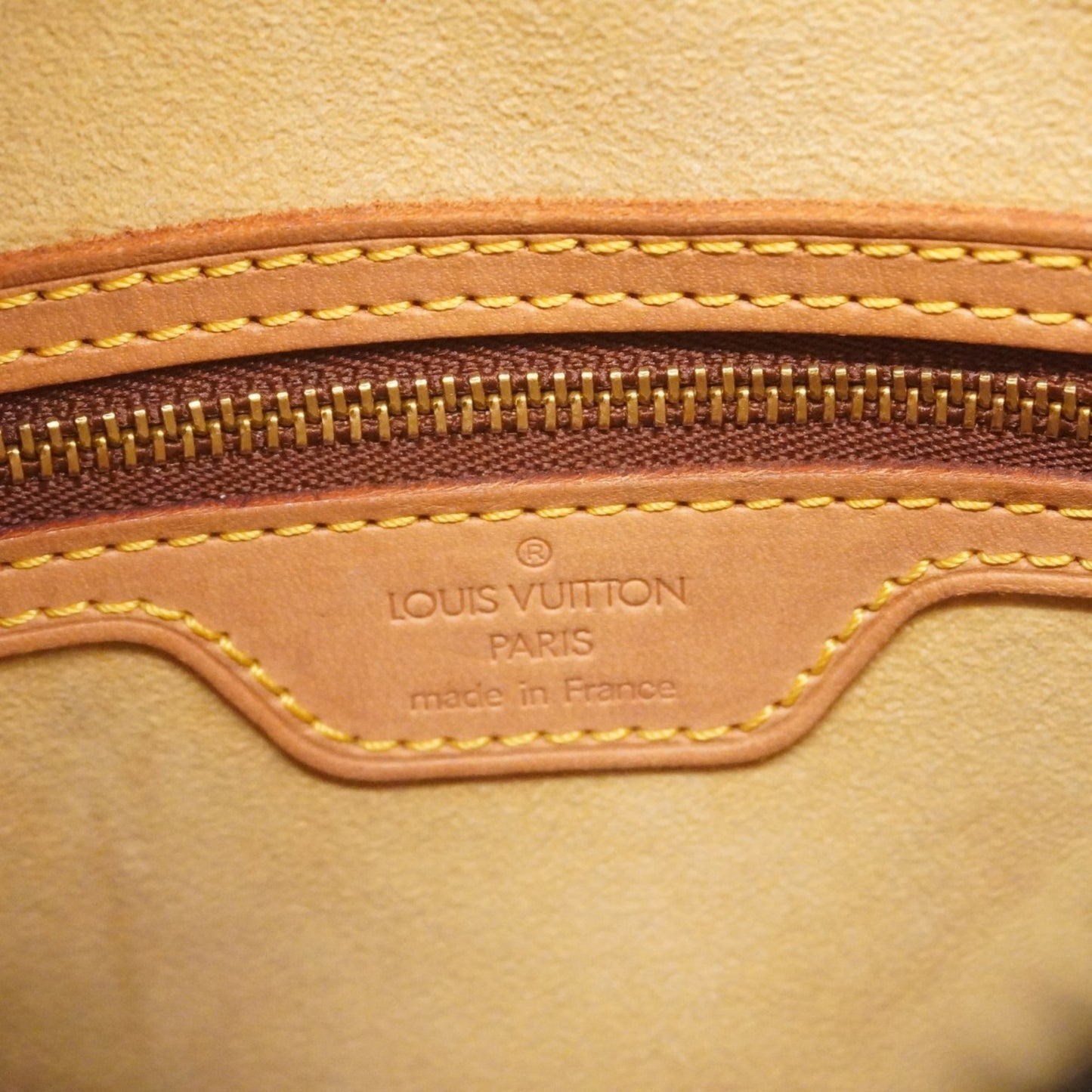 Louis Vuitton Monogram Looping Gm Shoulder Bag M51145 Brown