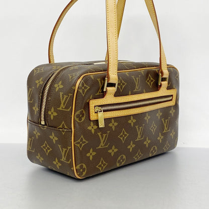 Louis Vuitton Monogram Cite Mm Shoulder Bag M51182 Brown