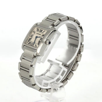 Cartier Tank Francaise Sm W51008Q3 Ss Wristwatch Quartz