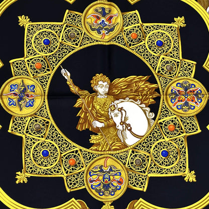 Hermes Herms Le Triomphe Du Paladin Scarf/Muffler