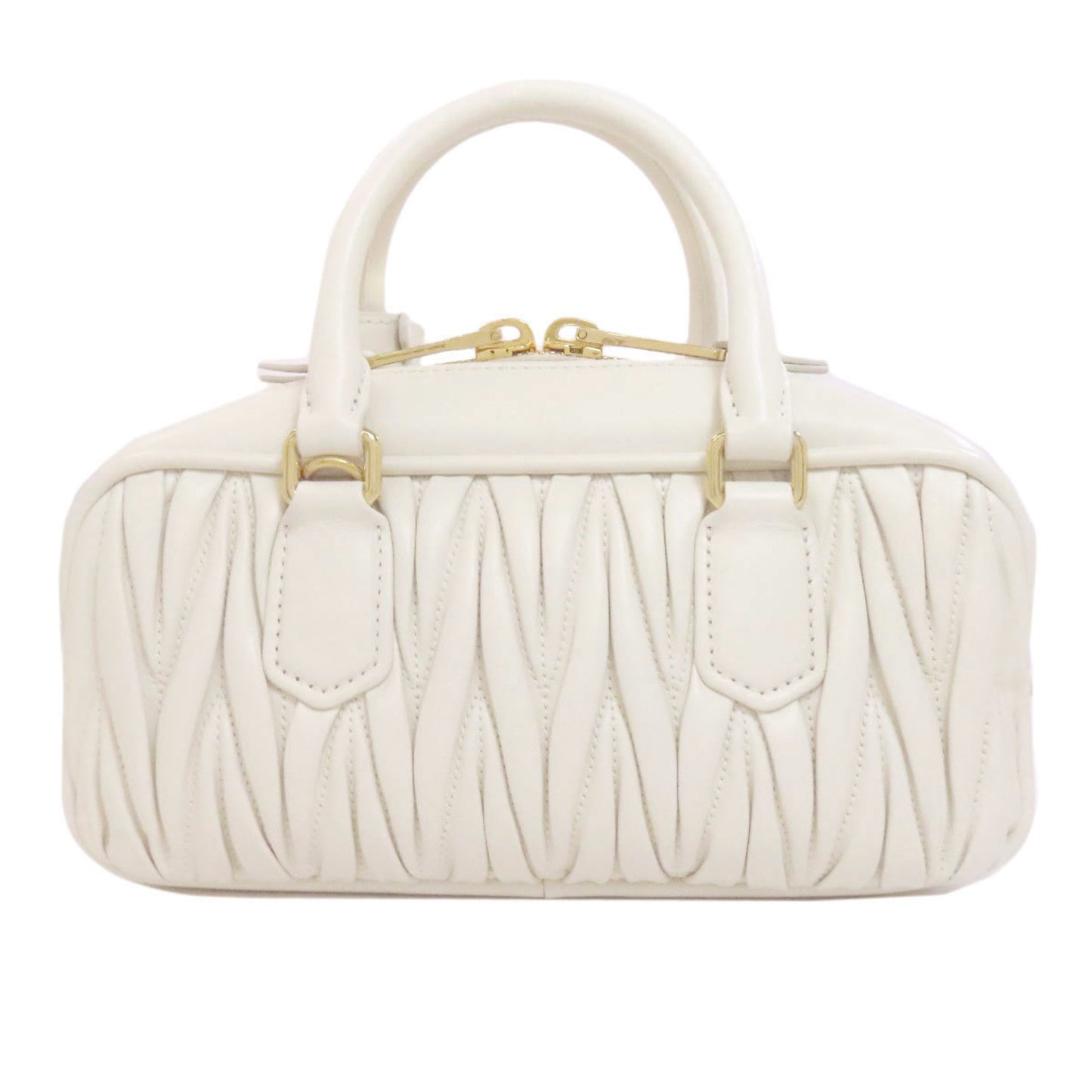 Miu Miu Miu Arcadi Matelasse Handbag Calfskin