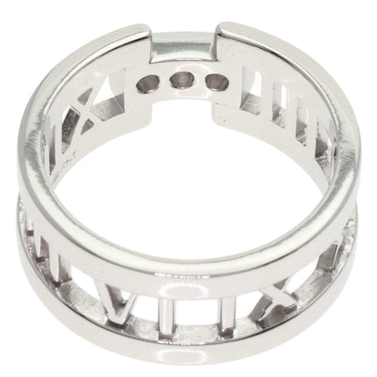 Tiffany Atlas Open Diamond Ring In 18K White Gold