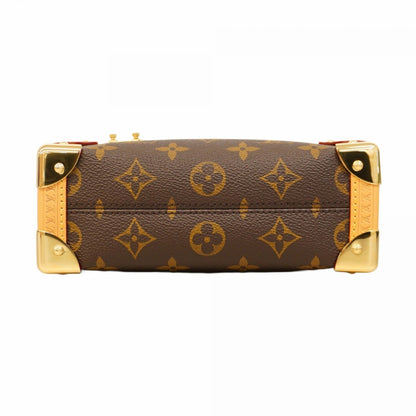 Louis Vuitton Monogram Side Trunk Pm Shoulder Bag M46815 Brown