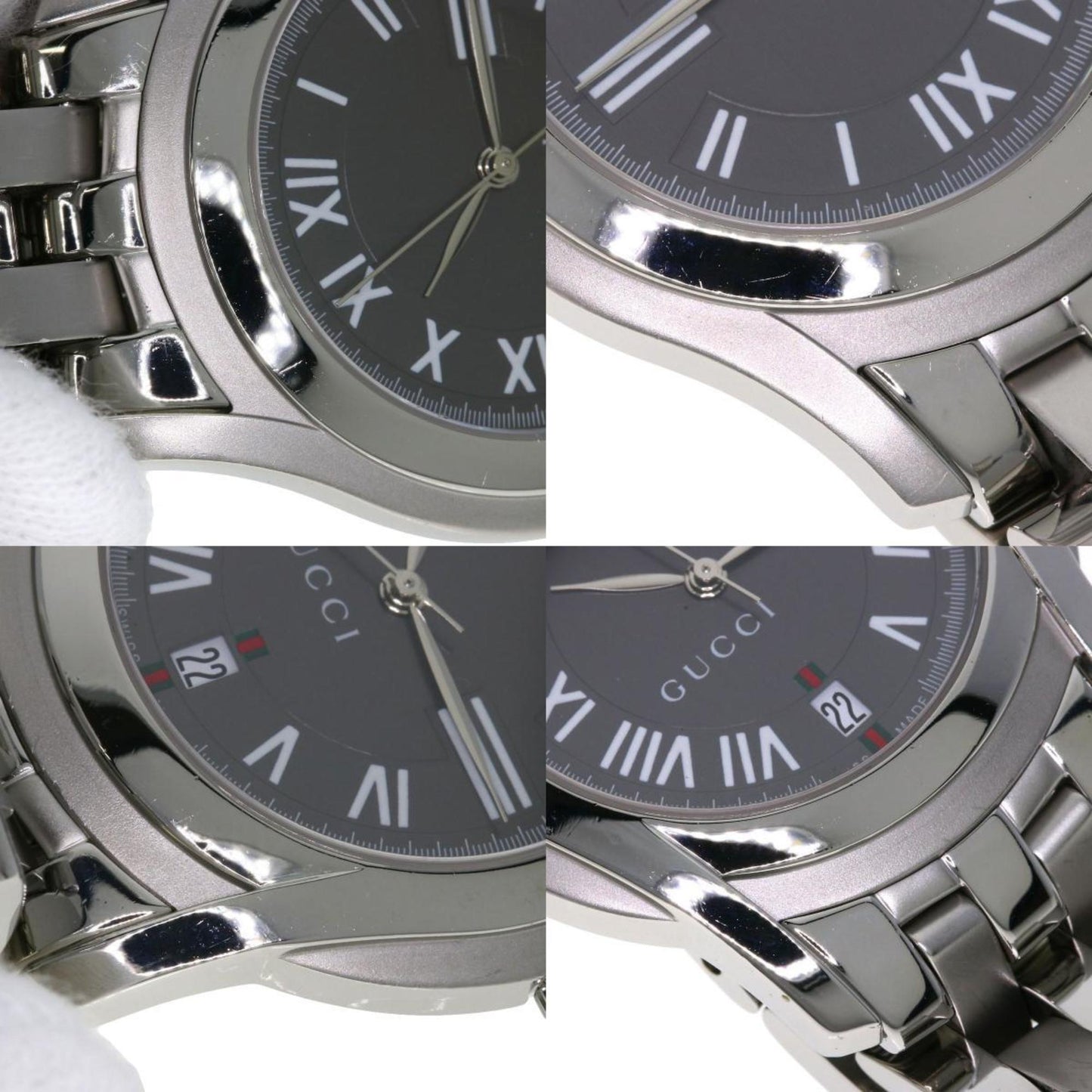 Gucci 5500M Stainless Steel Watch