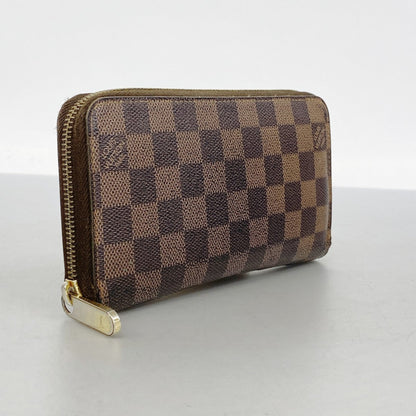 Louis Vuitton Damier Zippy Wallet N60015 Ebene Long