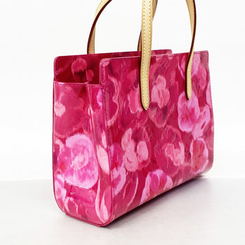 Louis Vuitton Vernis Ikat Flower Catalina Bb Handbag M90039 Rose Andian