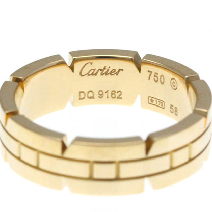 Cartier Tank Franaise Ring Pink Gold (18K) Fashion No Stone Band Ring Pink Gold