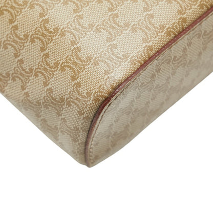 Celine Macadam Vanity Bag In Beige