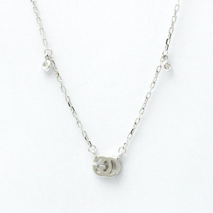 Gucci Gg Running Diamond Necklace White Gold (18K) Diamond Men