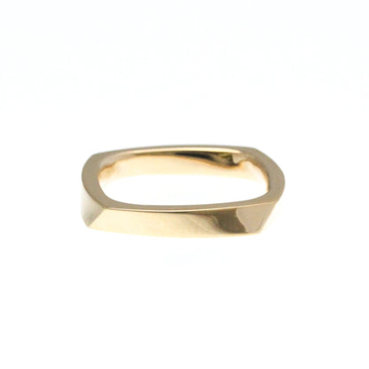 Tiffany Torque Narrowing Pink Gold (18K) Fashion No Stone Band Ring Pink Gold