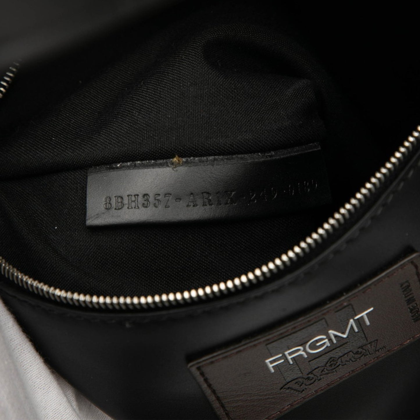 Fendi X Fragment Pokmon Zucca Dragonite Tote Bag/Shoulder Bag 2Way 8Bh357 Brown Canvas Leather