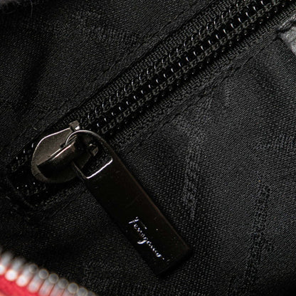 Salvatore Ferragamo Gancini One-Shoulder Bag In Black