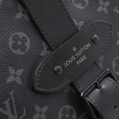 Louis Vuitton Saumur Messenger Shoulder Bag In Coated Canvas And Leather