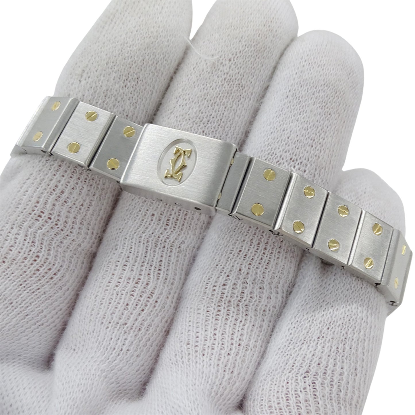 Cartier Santos Octagon Date Quartz Watch For Women