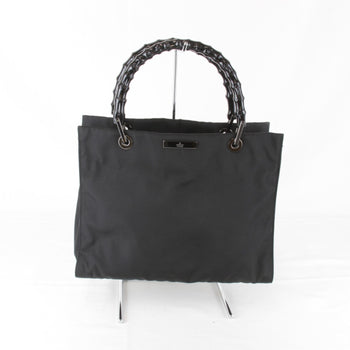 Gucci 002?1016?002865 Shoulder Bag 2Way Tote Nylon Bamboo