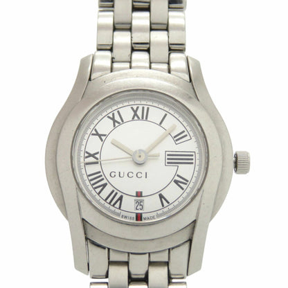 Gucci 5500L Stainless Steel Silver Quartz Watch 1761Gucci