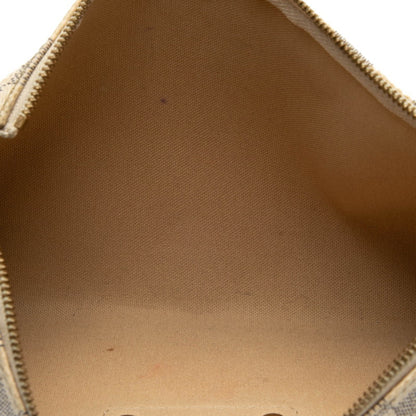 Louis Vuitton Damier Azur Eva Chain Shoulder Bag N55214 White Leather