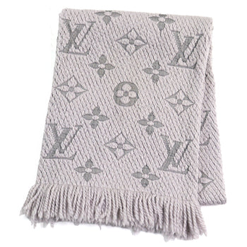 Louis Vuitton M74742 Echarpe Logomania Silk Blend Monogram Fringed Scarf