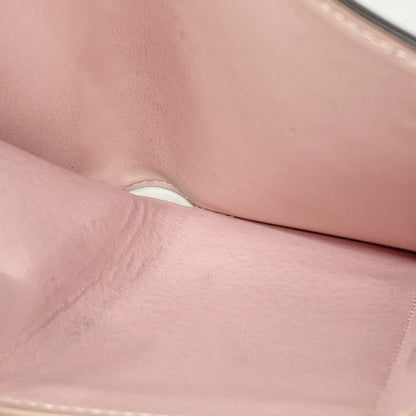 Louis Vuitton Monogram Vernis Portefeuille Cherry Wood Compact Tri-Fold Wallet M61911 Rose Ballerine