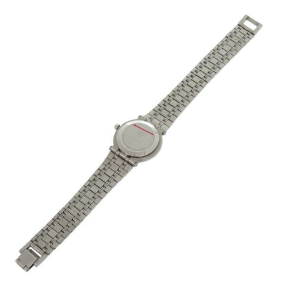 Like New Gucci 9100L Stainless Steel Black And