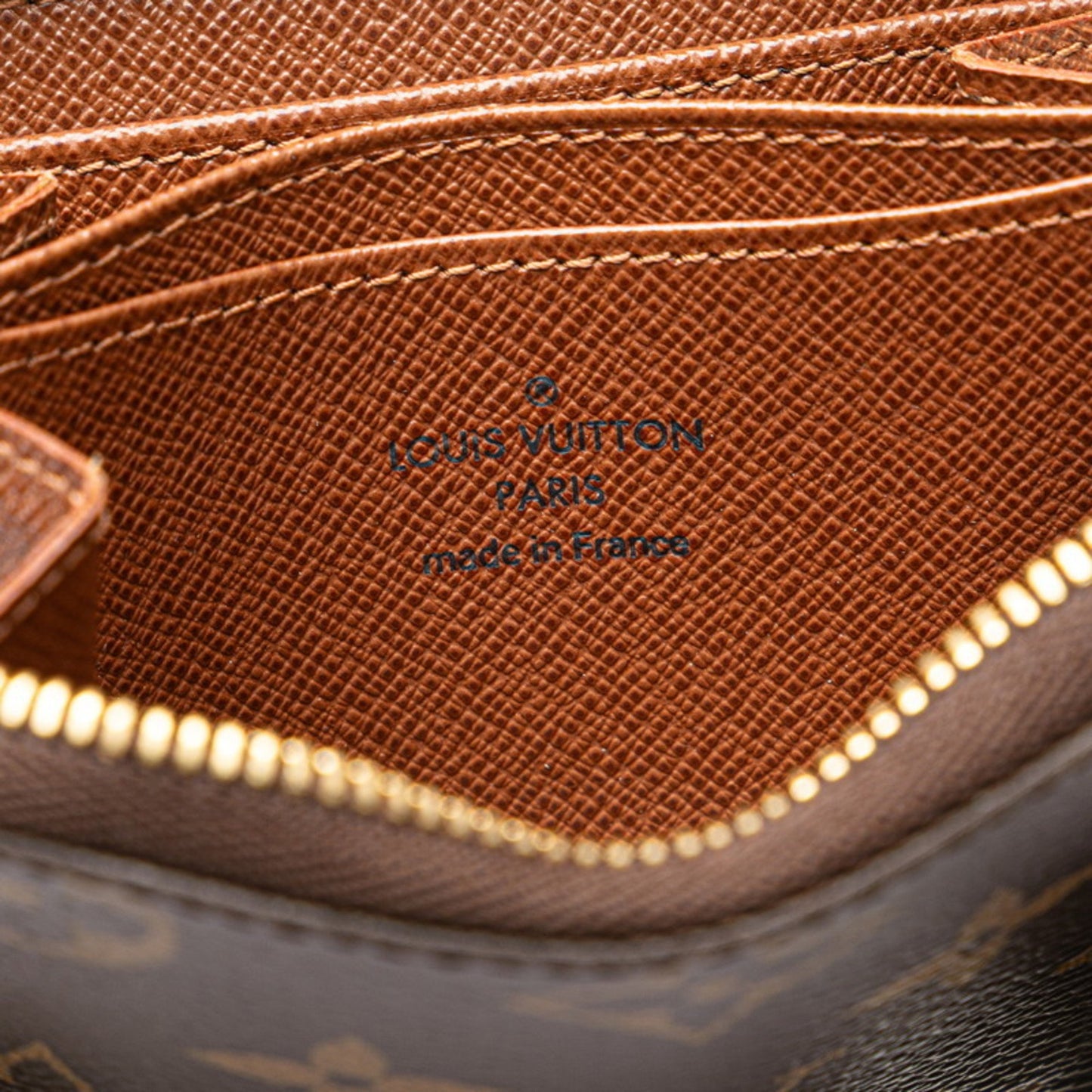Louis Vuitton Monogram Zippy Coin Purse Case M60067 Brown Pvc Leather