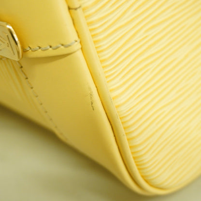 Louis Vuitton Epi Alma Handbag M5214A Vanilla