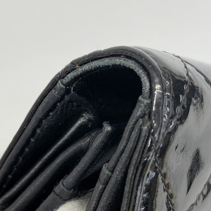 Chanel Matelasse Patent Leather Long Wallet