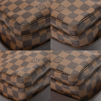 Louis Vuitton Damier Naviglio Brown N45255 Men'S/Women'S Canvas Shoulder Bag