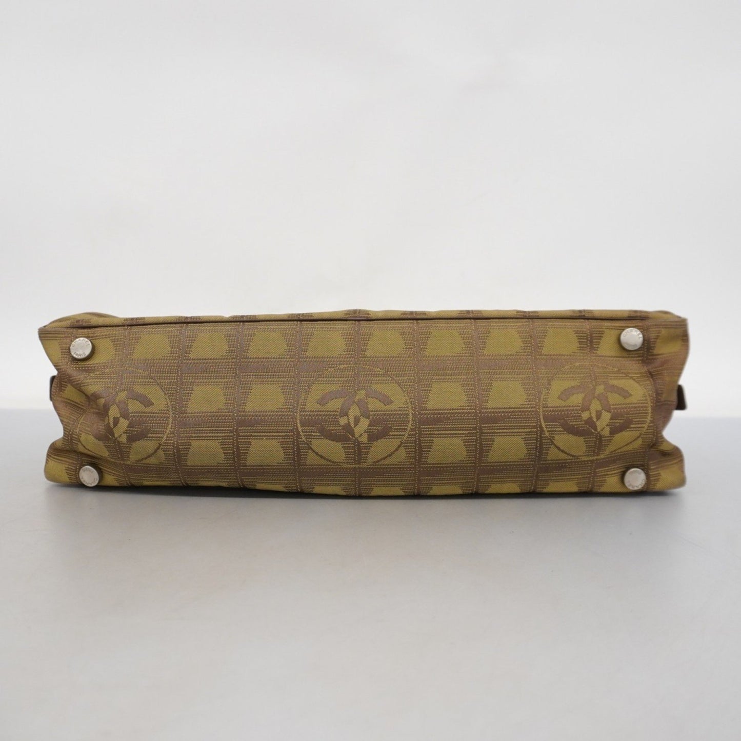 Chanel New Travel Nylon Handbag In Brown