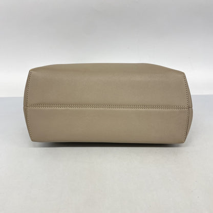 Fendi By The Way Handbag In Beige Leather