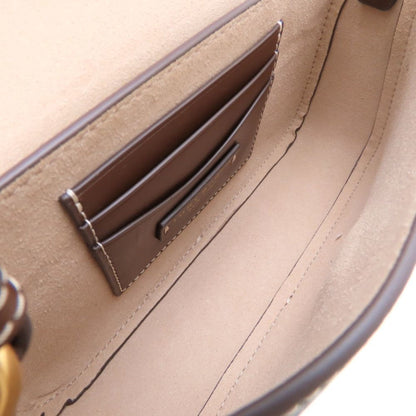 Tory Burch Felix Mini Flap Shoulder Bag In Black Leather