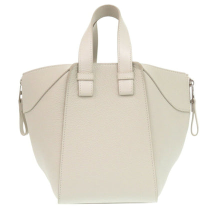 Like New Loewe Hammock Compact A538H13X03 Leather White Handbag