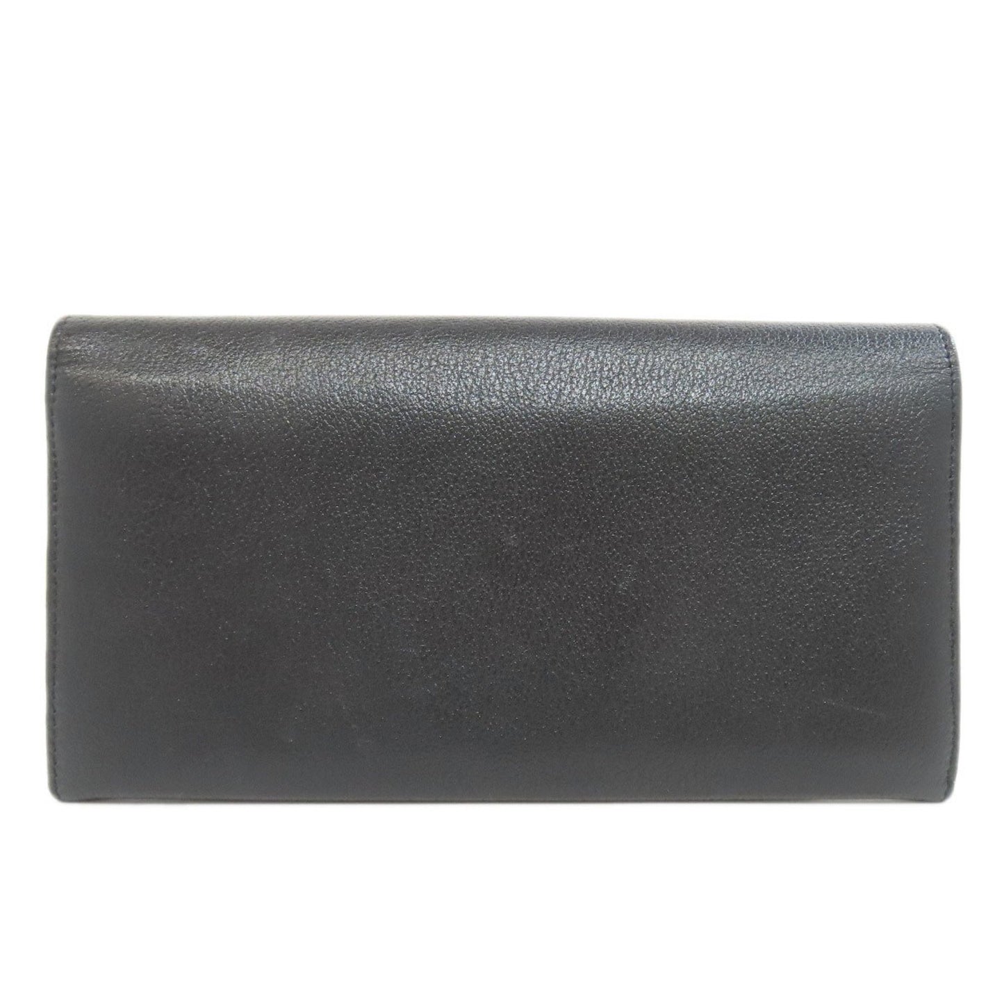 Chanel Camellia Coco Mark Long Wallet Calfskin