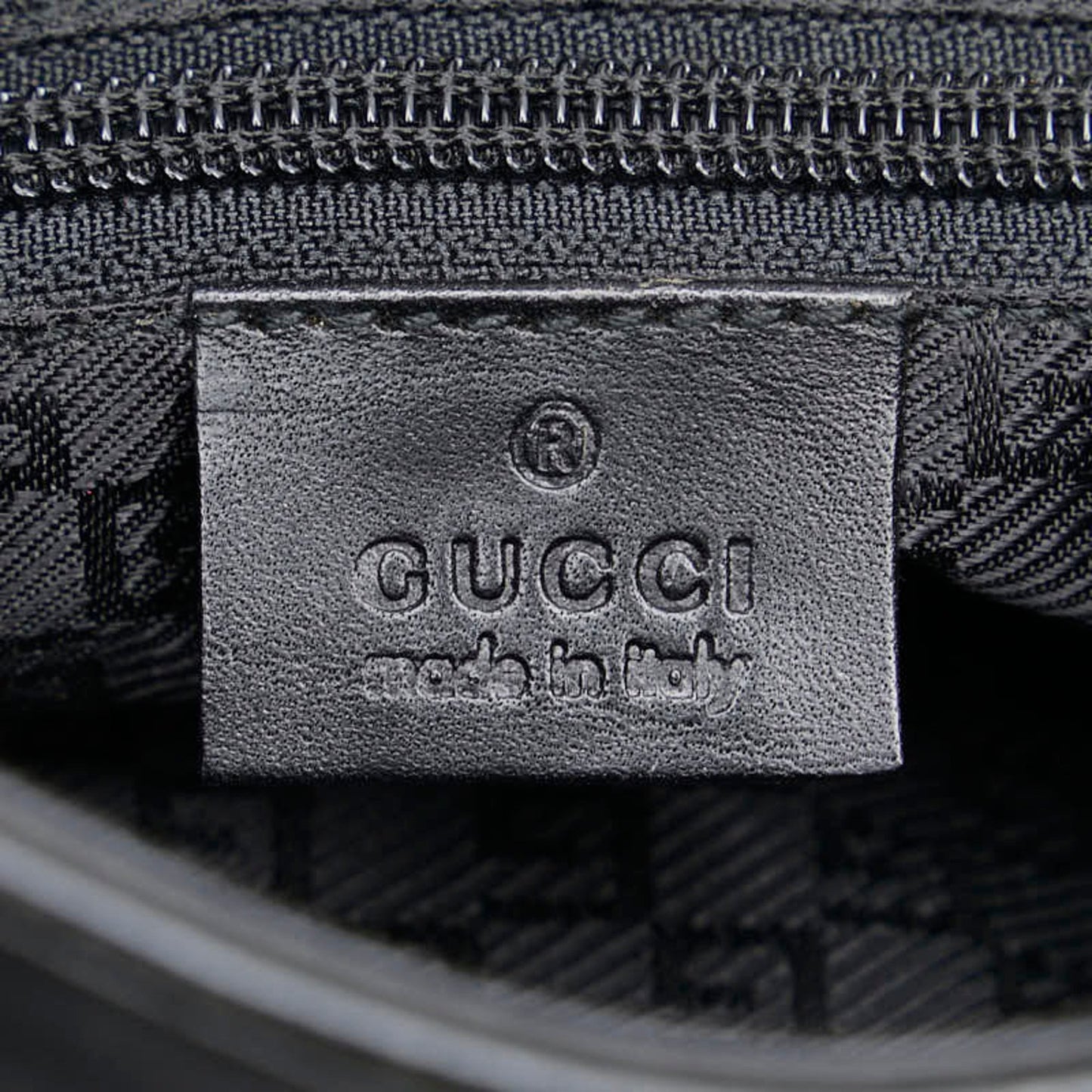 Gucci One-Shoulder Bag 019 0422 3444 Black Canvas