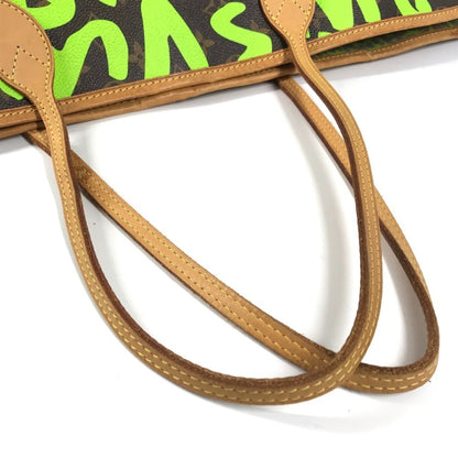 Louis Vuitton M93703 Monogram Graffiti Neverfull Gm Shoulder Bag/Tote Bag In Canvas