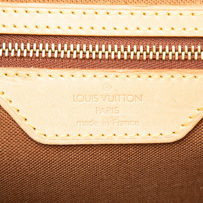 Louis Vuitton Monogram Sologne Shoulder Bag M42250 Brown Leather