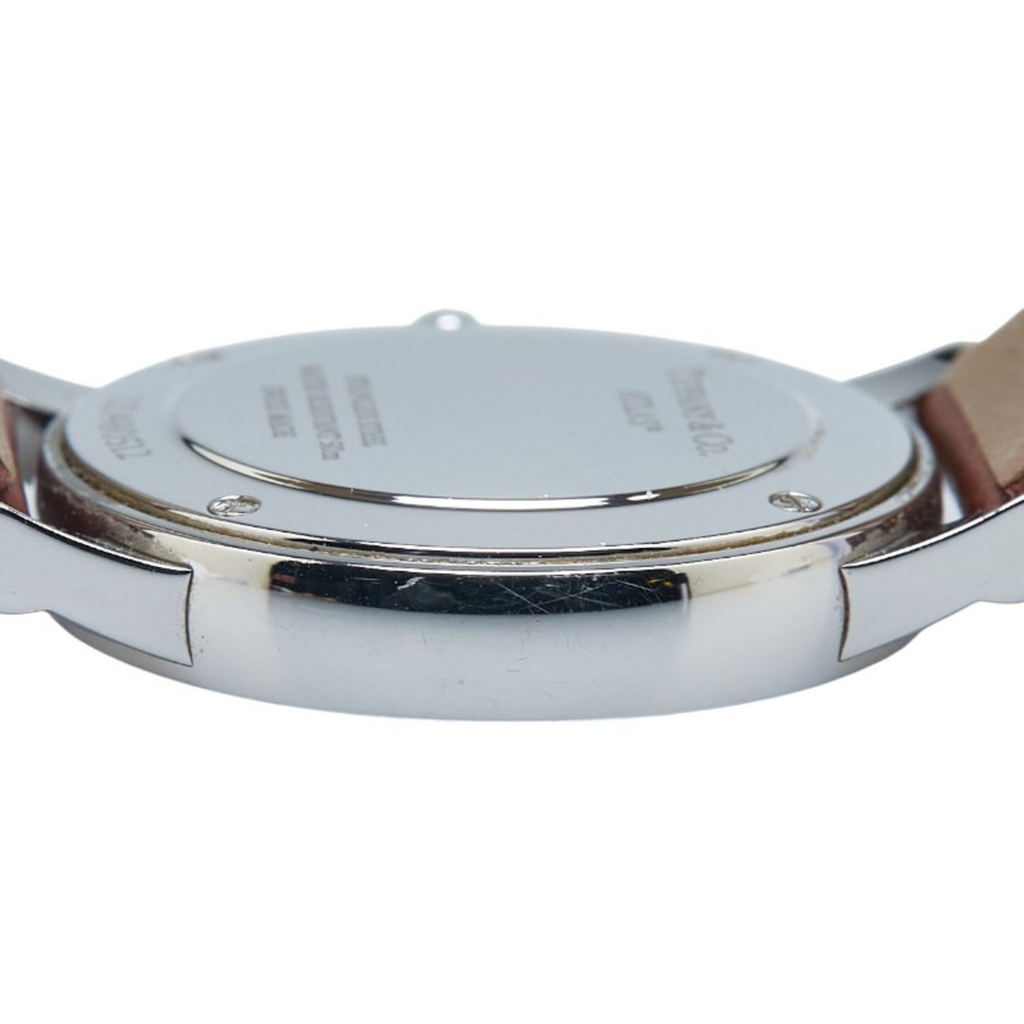 Tiffany & Co. Atlas Dome Date Quartz Watch With Silver Dial