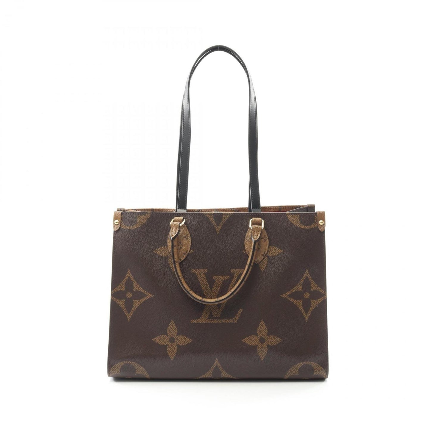 Louis Vuitton On The Go Mm Monogram Giant Reverse Tote Bag
