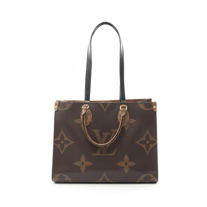 Louis Vuitton On The Go Mm Monogram Giant Reverse Tote Bag