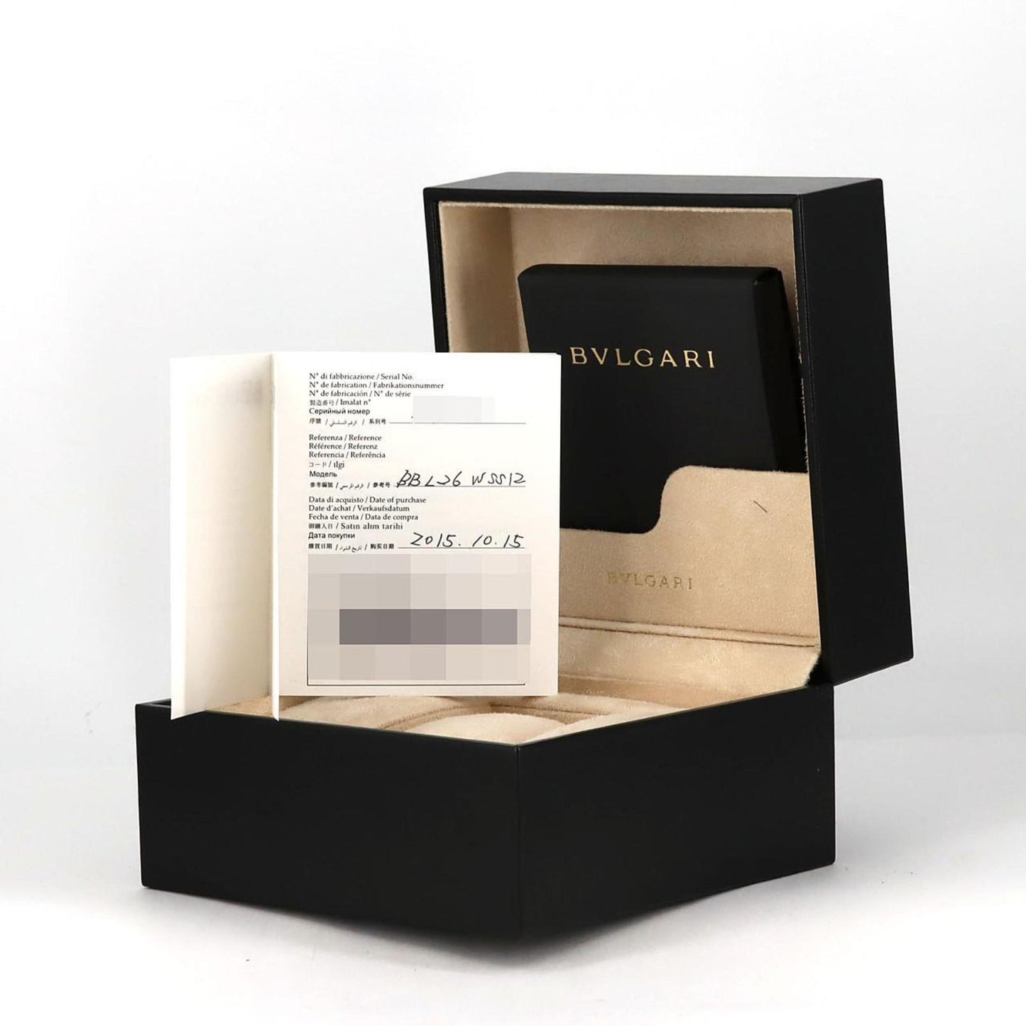 Bvlgari 12P Bbl26S Bbl26Wss 12 Ss Wristwatch Quartz