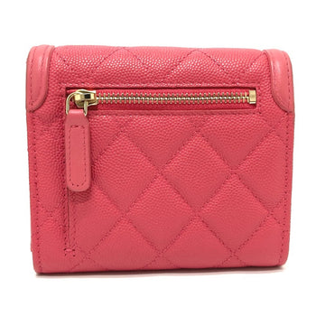 Chanel Ap0375 Cc Filigree Matelasse Medium-Long Wallet