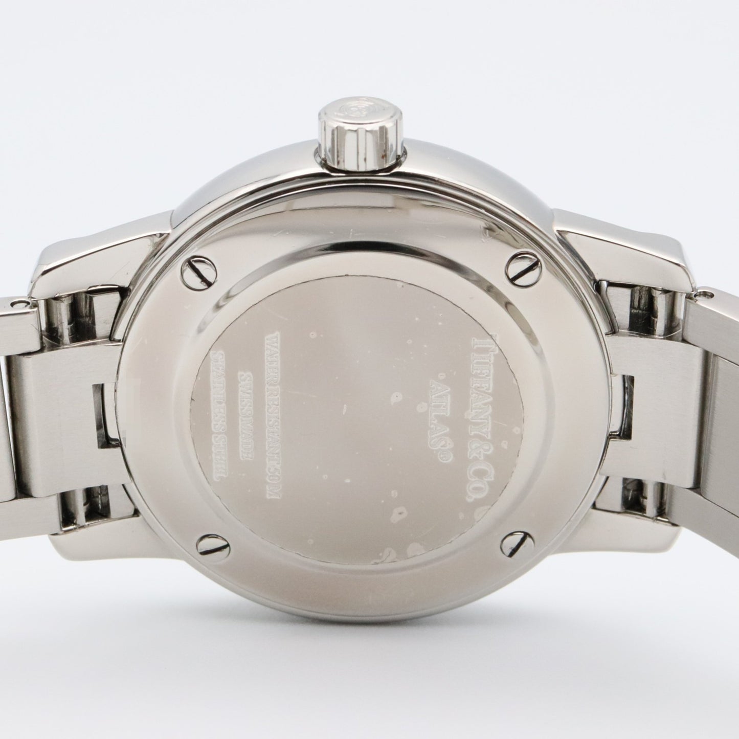 Tiffany & Co. Atlas Stainless Steel Watch For Women