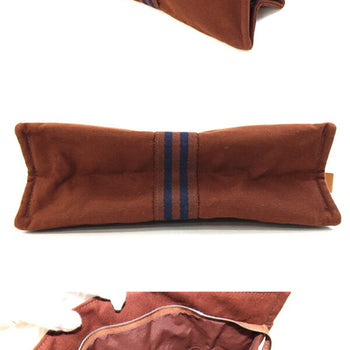 Canvas Hermes Clutch Bag Cotton