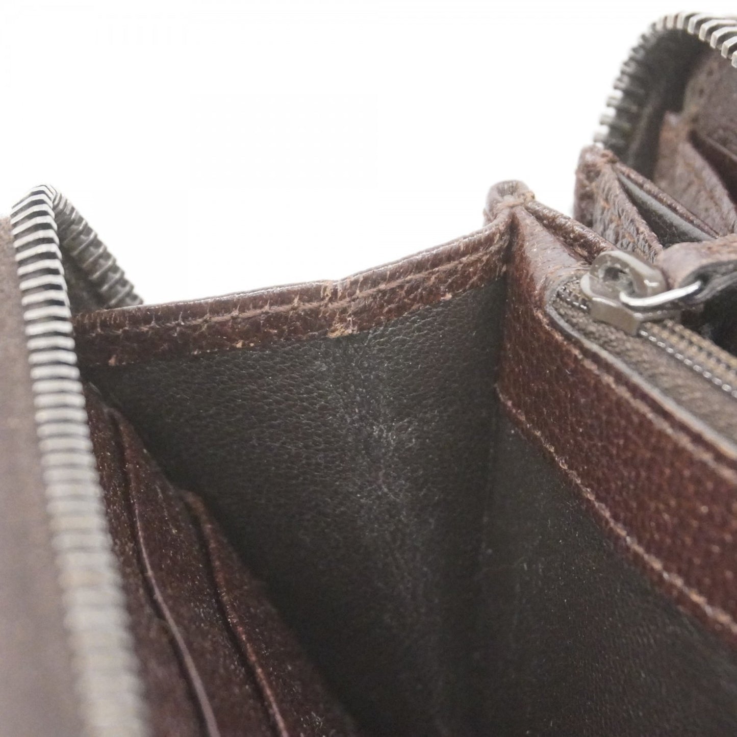 Gucci Gg Canvas Long Wallet 112724 Brown