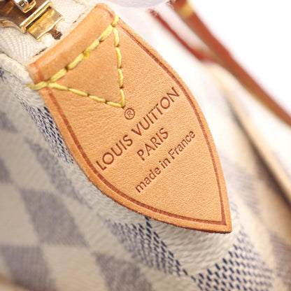 Louis Vuitton Louis Vuitton Totally Pm Tote Bag Coated Canvas Leather Damier Azur