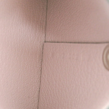 Like New Herms Bastia Verso Chevre Mysore Bamboo/Rose Darling Silver Hardware