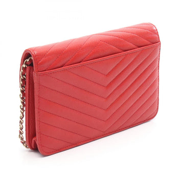 Chanel Chevron V-Stitch Shoulder Bag