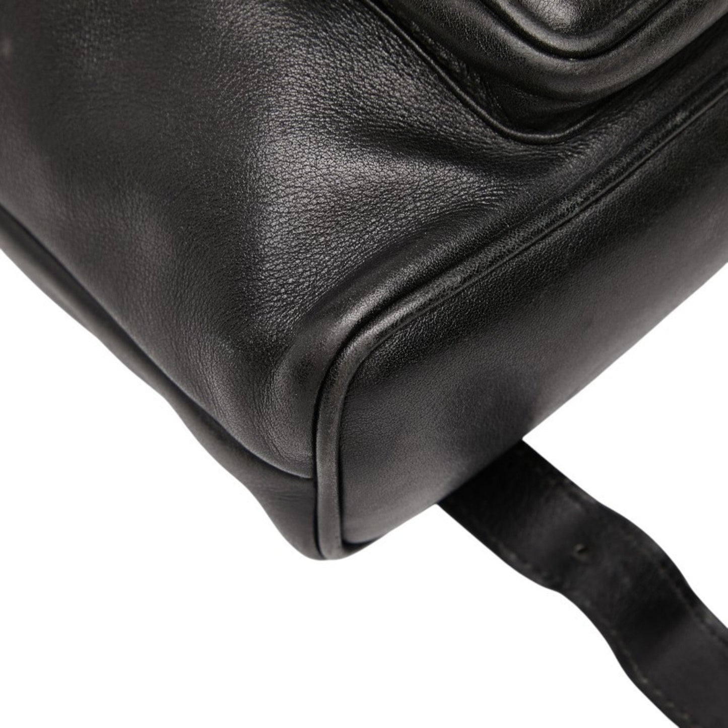 Gucci Bamboo Backpack 003 1705 0030 Black Suede Leather